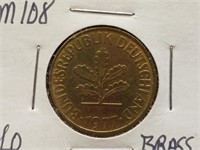 1977 w. German coin