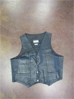 Leather Baja California Vest Size XL
