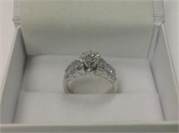 18k white gold 1.6cttw Diamond Engagement Ring