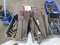 Heavy duty wedges and tent pegs
