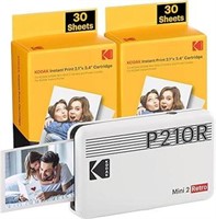 ULN-Retro Portable Photo Printer Bundle