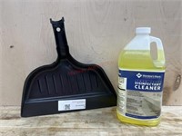 1 gallon disinfectant cleaner & dust pan