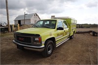 GMC 3500 Truck with Box