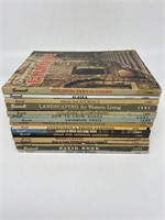 Collection of Vintage Sunset Travel Books