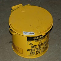 Justrite Waste Can