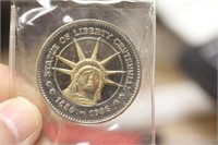 Commemorative Statue of Liberty Coin