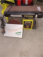 RYOBI corded belt and disk sander