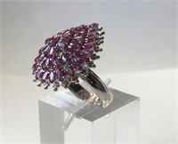 $700. St. Sil. Ruby (3.80ct) Ring (Size 9)