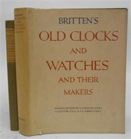 (2) CLOCK BOOKS:  HOOPES & BRITTENS