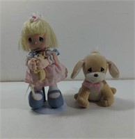 1998 Precious Moments Penny Doll with Stand And