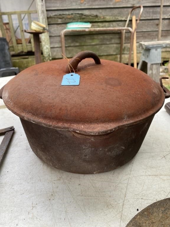 Dutch oven Wagner ware 8