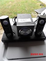 DVD PLAYER - SPEAKERS