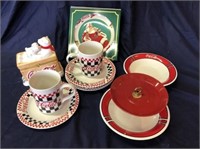 LOT COCA COLA COLLECTOR PLATE, CANDY DISC,