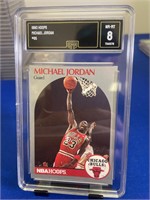 1990 Hoops Michael Jordan GMA 8