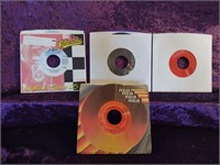 ELVIS PRESLEY 45 RECORDS LOT OF 4 mixed lables