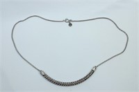 Silver Toned Necklace by Loft