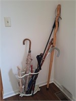 Cast Iron Umbrella Holder, Canes, Walking Stick