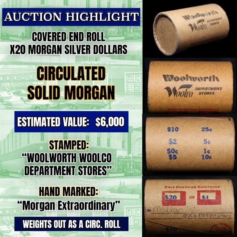 LATE NIGHT! Key Date Rare Coin Auction 25.3ON