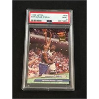 1992 Ultra Shaquille O'neal Rookie Psa 9