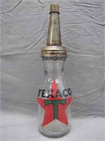 Antique Texaco Oil Glass Bottle