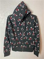 Mickey Mouse All Over Print Hoodie Small