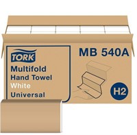 Tork Multifold Hand Towel White H2, Universal,