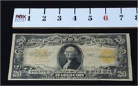 1922 $20.00 Gold Seal Certificate (Large Size)