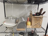 Kitchenware Shelf Lot