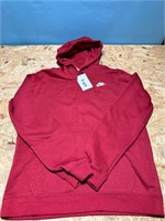 New mens sz M Nike red hoodie