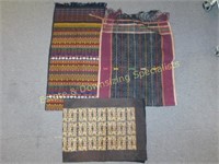 3 Woven Table Runners
