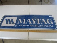 Maytag sign
