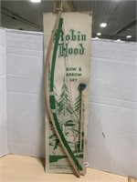 Robin Hood bow & arrow set, USA (1950s)