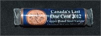 RCM Canada's Last One Cent Roll Uncirculated