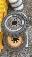 Forklift tires