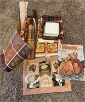 AUTUMN & THANKSGIVING PLACE MATS & RUNNERS