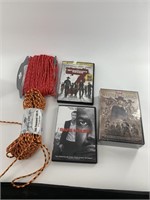 100 Western Classics on DVDs and some paracord