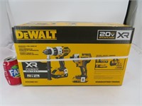 Dewalt neuf, set de 2 outils sans fil avec 2