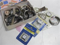 Lot Assorted Wrist Watches & Parts Untested