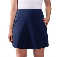 Lole Women's MD Activewear Skort, Blue Medium