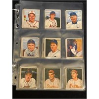 (40) 1950 Bowman Baseball Cards Mixed Grade