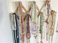 Large Group Of Costume Jewelry Necklaces