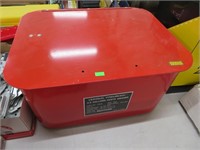 3 1/2 gallon parts washer bin, new