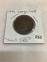 1840 Large Cent