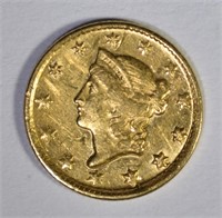 1850 D $1.00 GOLD  AU