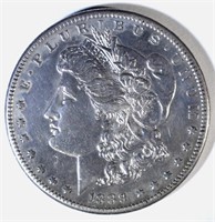 1889-CC MORGAN DOLLAR, AU/BU