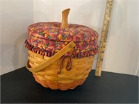 Longaberger Large Padded Pumpkin Basket