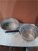 6x13 cooking pot with Fry basket