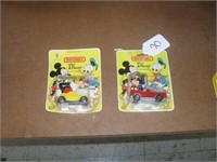 2 DISNEY MATCHBOX CARS