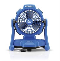 (READ) Kobalt 7-in Indoor or Outdoor Jobsite Fan