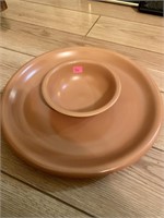 Crown Corning Plate and Dip Set (living room)